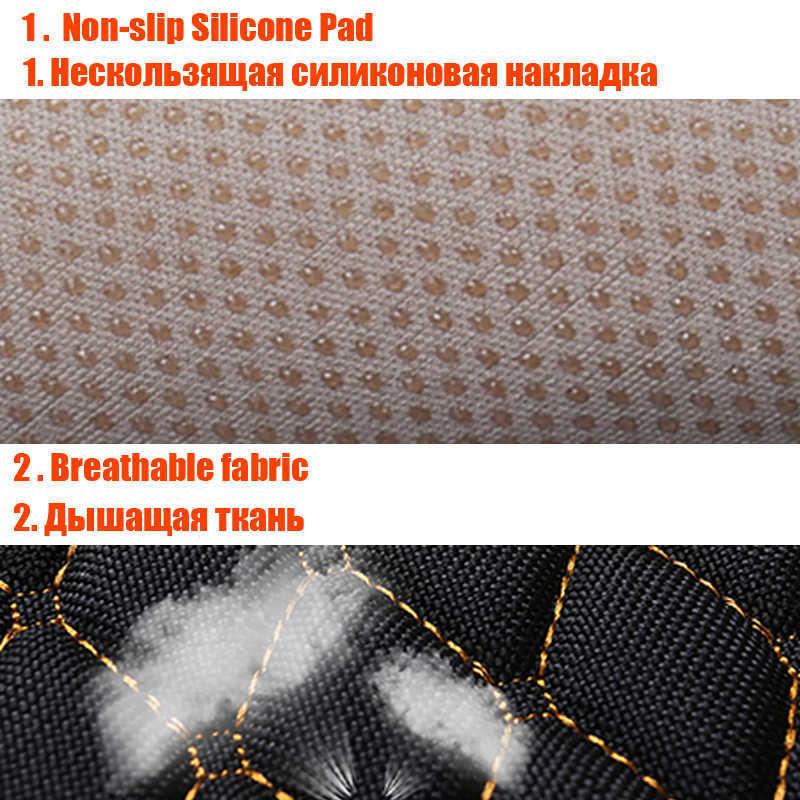 Nuovo cuscino coprisedile auto in lino coprisedile universale anteriore/posteriore coprisedile auto linea traspirante tappetino protettivo con tasca