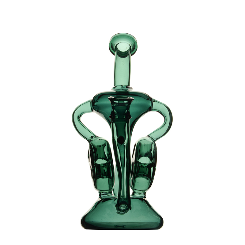 CCG Swiss Recycler Dab Rig met gaatjes 14,5 mm joint