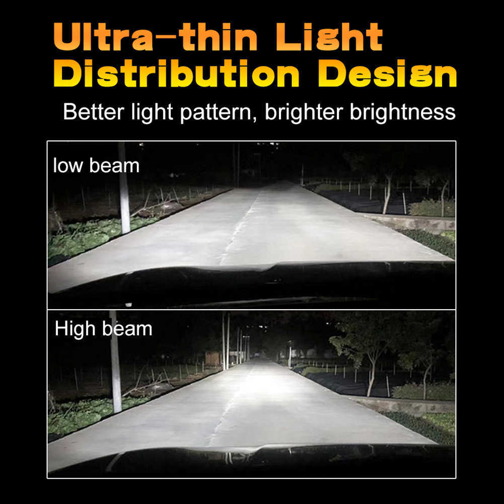 Novo 360 Graus LED 12000LM H7 H11 Lâmpada LED H1 H3 H4 H8 H11 9005 HB3 9006 HB4 Lâmpada para Farol de Carro Automático Luz de Nevoeiro 12V 24V 6000K