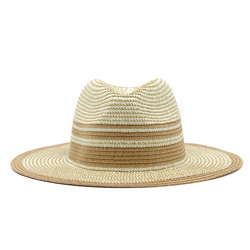 Mode Panama Chapeaux Pour Femmes Hommes Jazz Fedoras Soleil Chapeaux D'été Respirant Élégant Parti Large Bord Chapeau