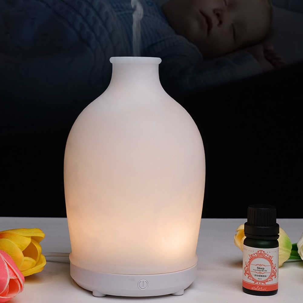 Fuktare formar arom diffusor luftfuktare imitation keramisk vaxbrännare aromaterapi eterisk olja diffusor cool mist maker för hemmet