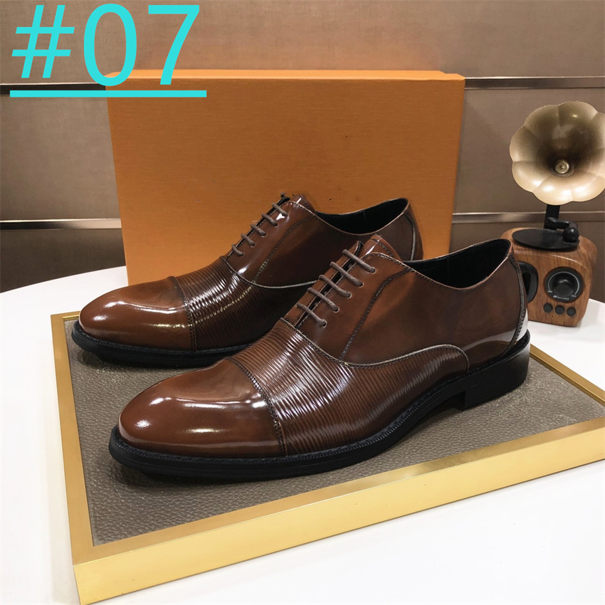 32 Mocassino in pelle modello Designer Uomo Mocassino Gancini Oxford Derby Scarpe eleganti Gentleman Mocassini ad incastro Taglia Eur 38-45