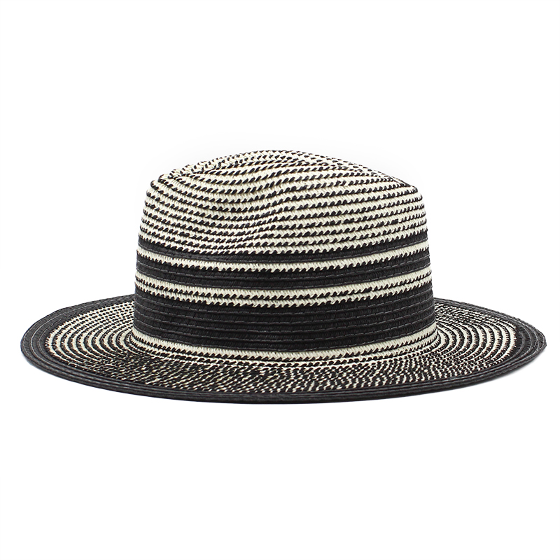 Mode Panama Chapeaux Pour Femmes Hommes Jazz Fedoras Soleil Chapeaux D'été Respirant Élégant Parti Large Bord Chapeau