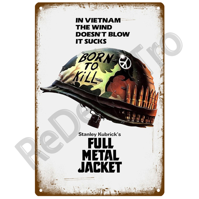 Amerikaanse film metalen borden vintage film metalen poster film bioscoop tin teken decoratie voor man grot slaapkamer bioscoop muur home decor woonkamer kunst schilderij w01