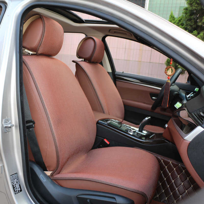 New Summer Mesh Car Seat Cover Pad Breathable Fabric Protector Mat for Auto Accessories Interior Luxurious Universal Size Cushion