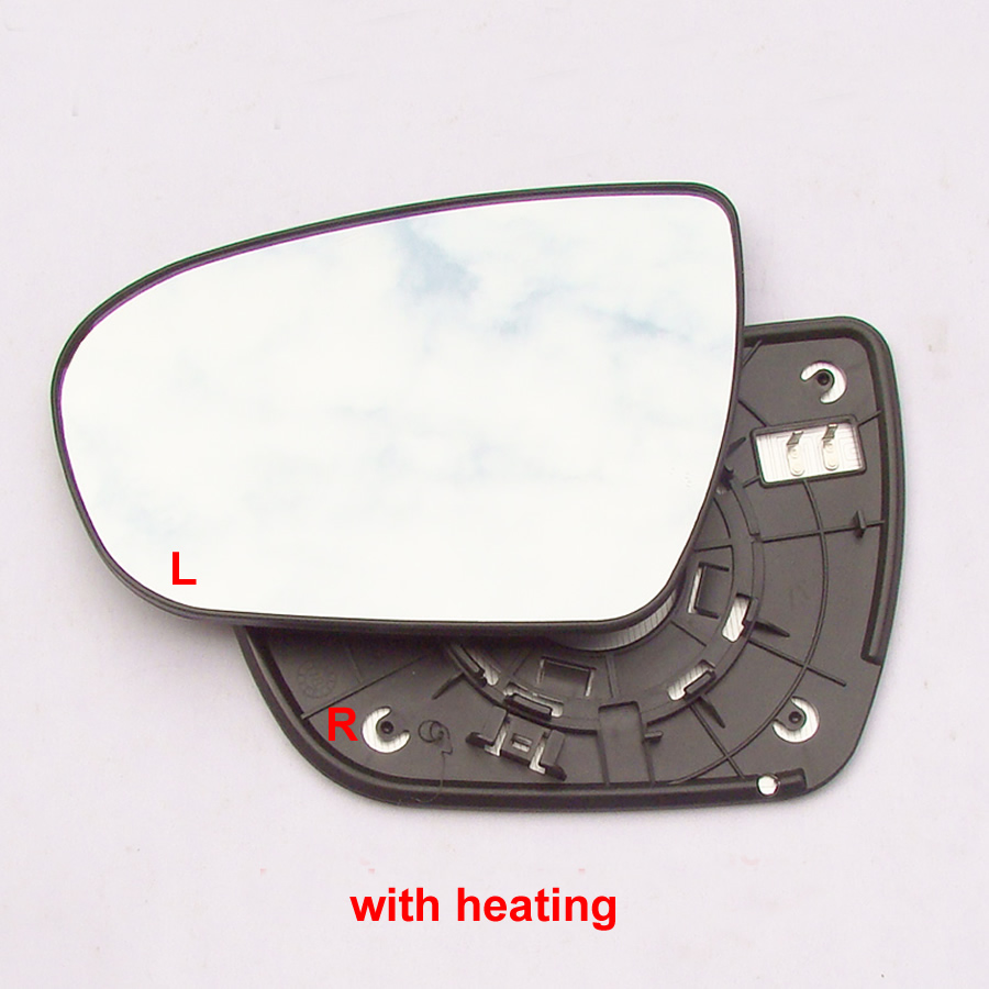 Para kia k5 2011-2015 acessórios do carro espelhos laterais exteriores lente reflexiva espelho retrovisor lentes vidro 1 pçs