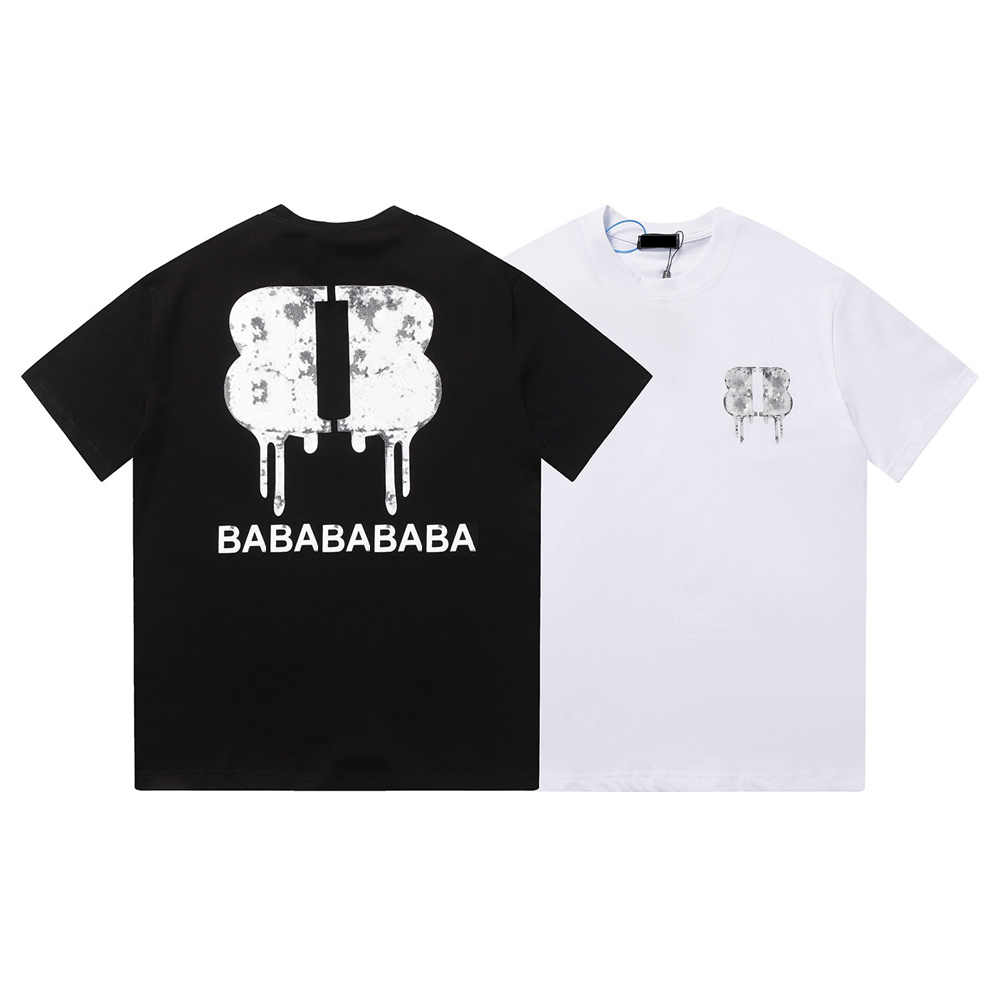 Alla typer av T-shirts T-shirtdesigner T-shirts för män svarta och vita par står på gatan sommar T-shirt storlek S-S-XXXL BUBUBUBU 13