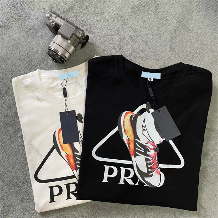 Tutti i tipi di magliette T-shirt da uomo firmate T-shirt in bianco e nero coppie in piedi strada T-shirt estiva taglia S-S-XXXXXL PRA BUBUBUBU 02