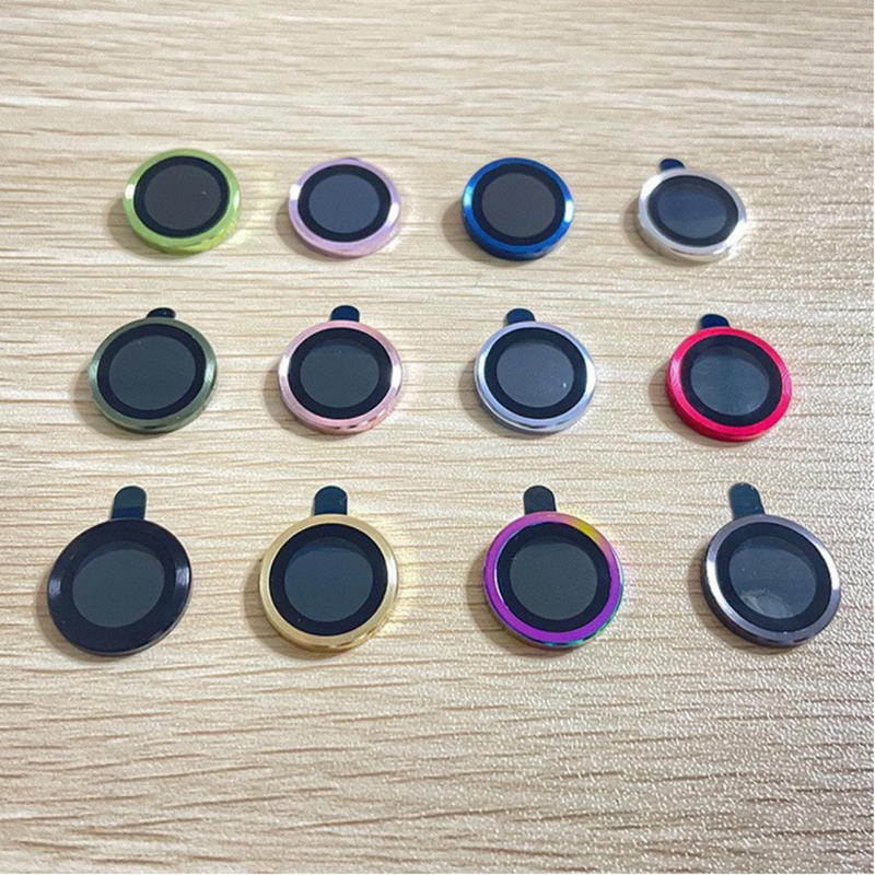 Eagle Eye Aluminum Alloy CD Lines Camera Lens Glass Protector Metal Ring Lens Protective For iPhone 15 14 13 12 Mini 11 Pro Max With Retail Package