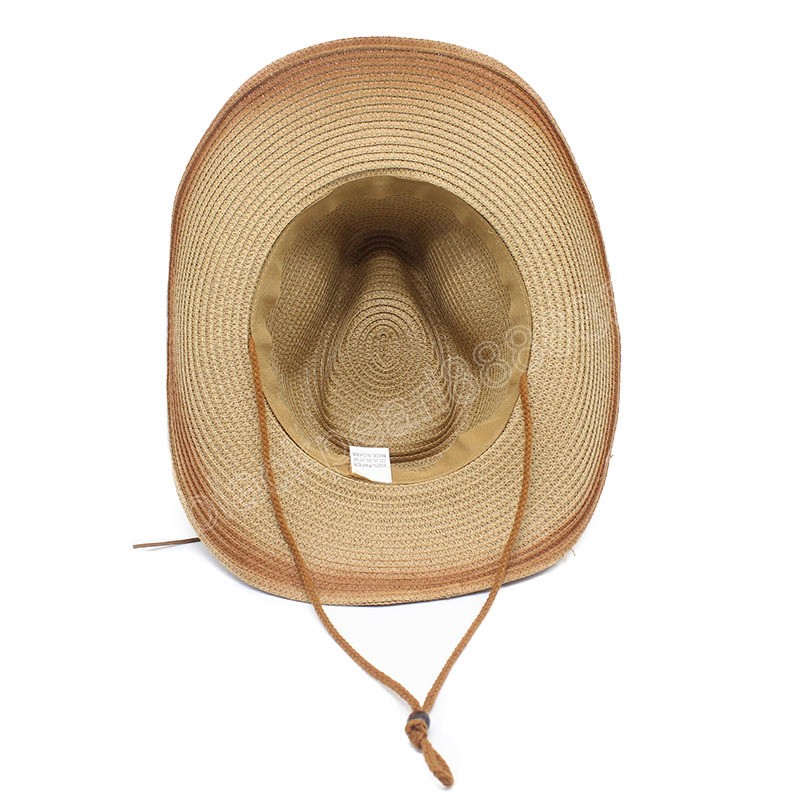 Летняя западная ковбойская шляпа мужчины женщины новая мода на открытом воздухе пляжный солнце