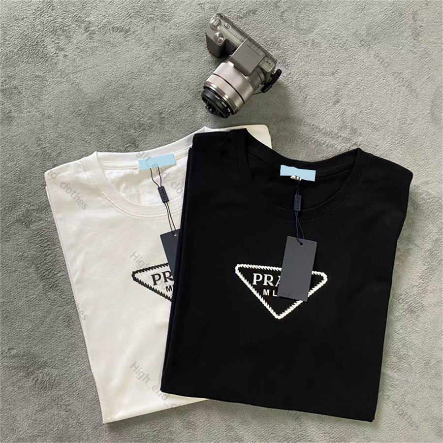 Tutti i tipi di magliette T-shirt da uomo firmate T-shirt in bianco e nero coppie in piedi strada T-shirt estiva taglia S-S-XXXXXL PRA BUBUBUBU 02