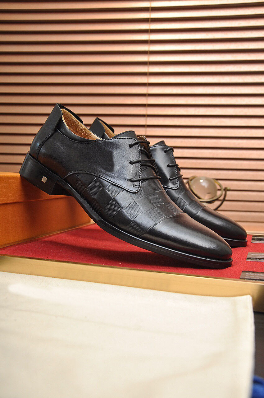 Nouveau 2023 hommes en cuir véritable formel affaires robe chaussures marque concepteur bureau à la main mariage fête Oxfords taille 38-45