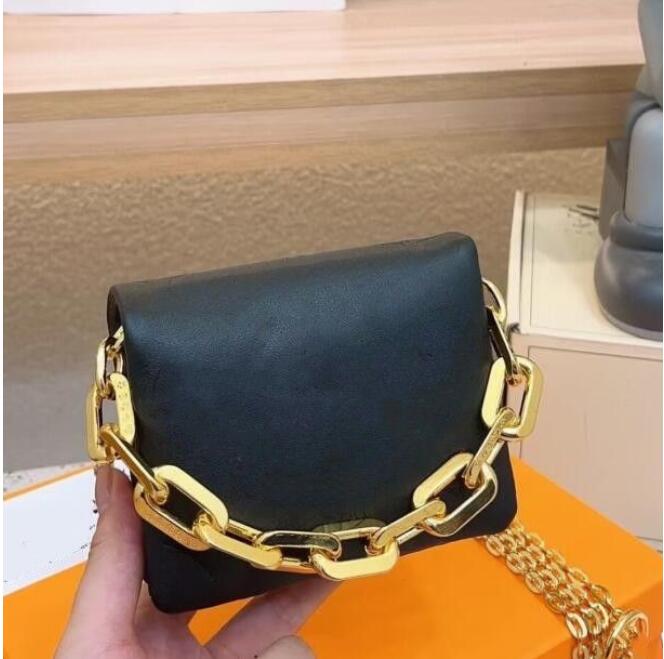 Top quality COUSSIN Women chain mini wallet tote crossbody Bags Luxury Designer Ghesquiere fashion wallets Camera Cases card pocke245x