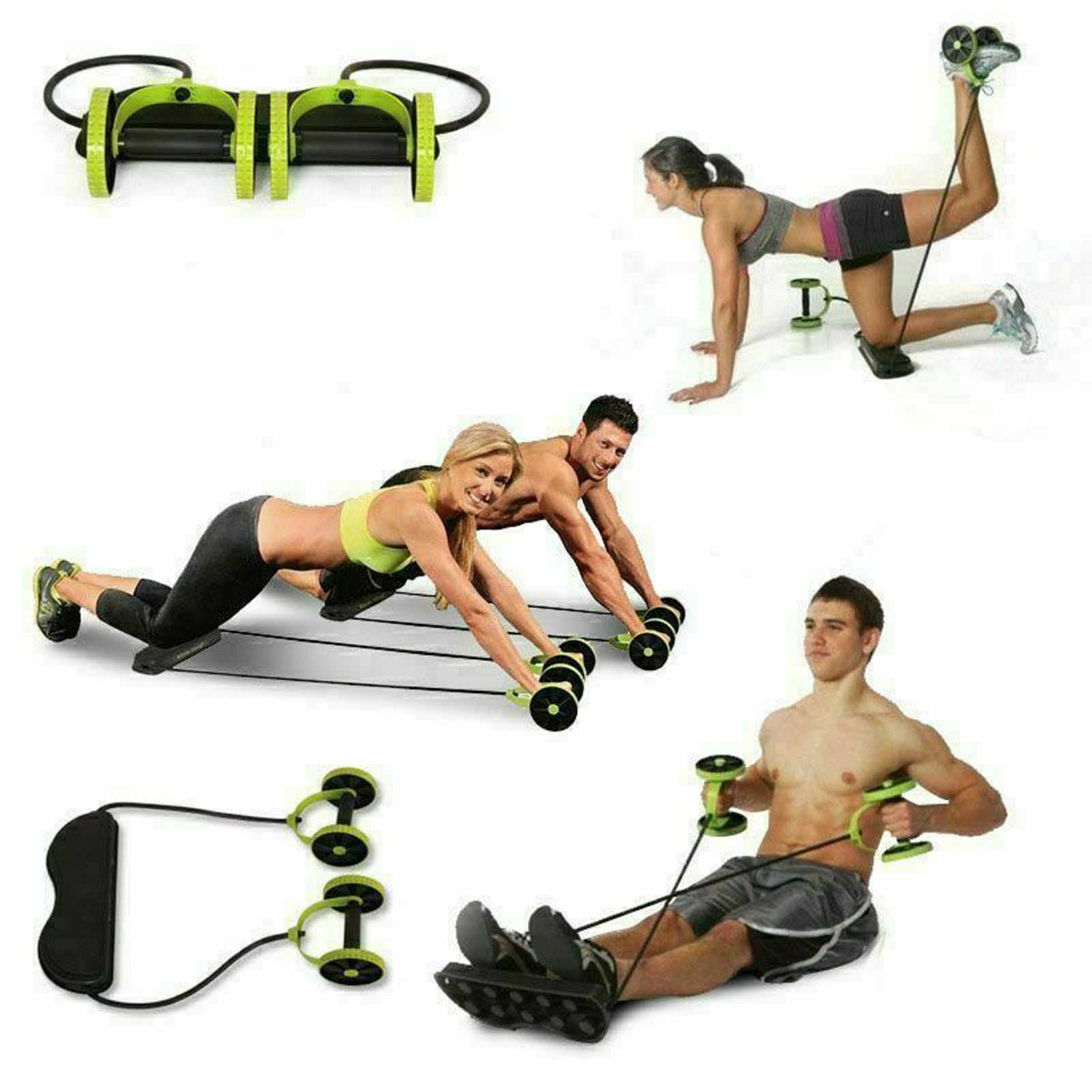 Bandes de résistance Résistance musculaire de l'abdomen Corde de traction Bande de résistance de fitness bleue / verte pour l'entraînement d'étirement abdominal SP99 HKD230711