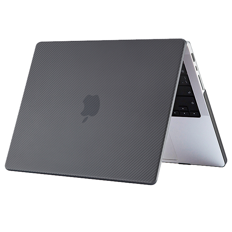 جديد MATTE CARBON DESIVE DESIVE MACBOOK For Air Pro 13 14 16 inch Frost Hard Front Back Cover Full Body Apple Laptop Shell A1932 A1706 A2442 A2485