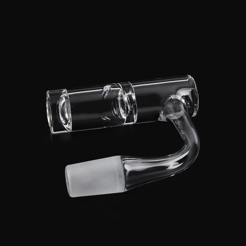 흡연 자동 하이 브리드 풀 용접 석영 뱅커 20mm/22mm OD 투어 빌론/회전 공기 구멍 유리 봉 DAB 장비를위한 가장자리 네일 베이블 엣지 네일