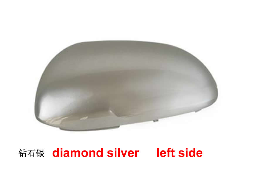 For Kia K2 Sedan 2011-2016 Painted Rear Mirror Cover Shell Rearview Wing Mirrors Cap Without Lamp Type