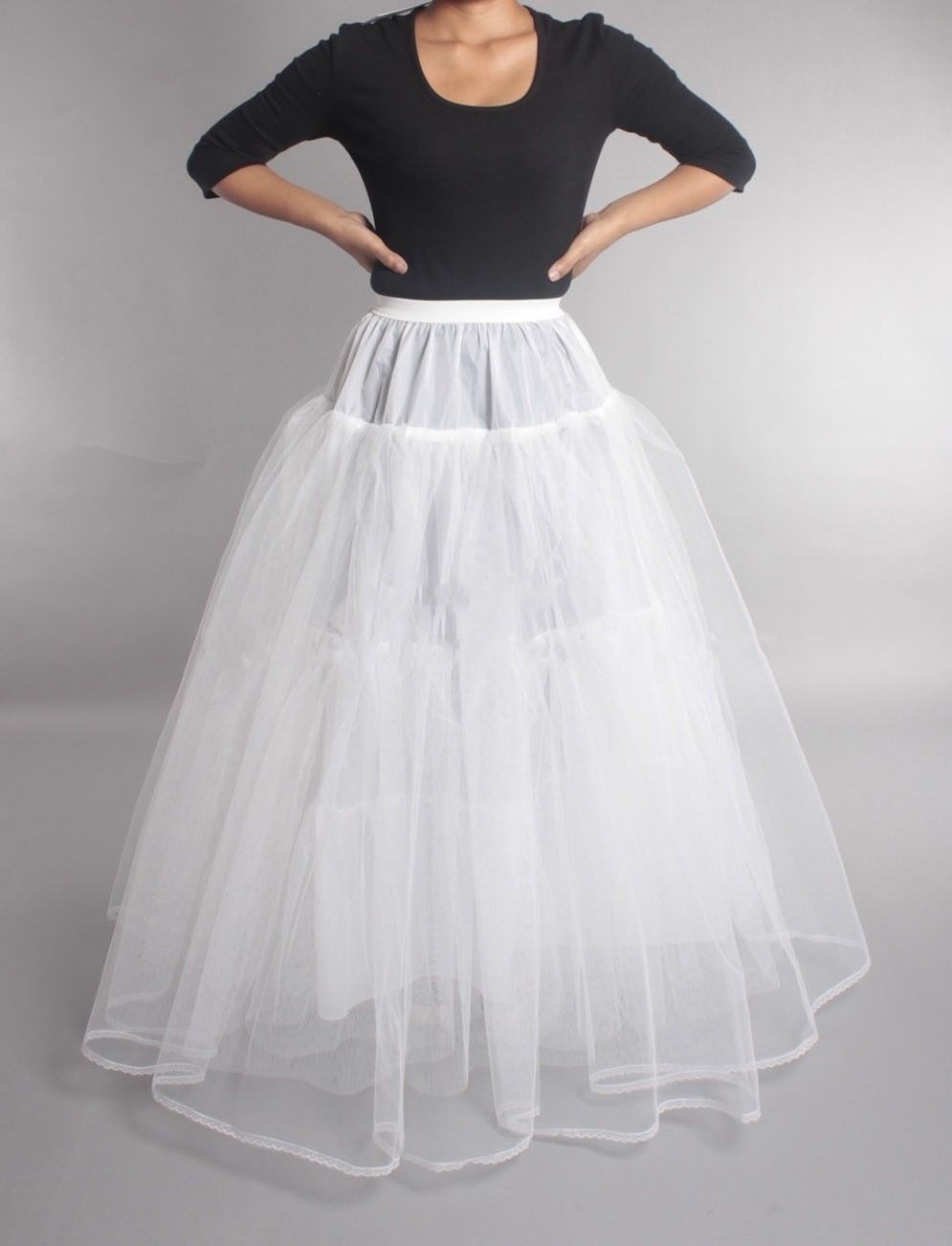 Hot Sell Many Styles Bridal Wedding Petticoat Hoop Crinoline Prom Underskirt Fancy Skirt Slip