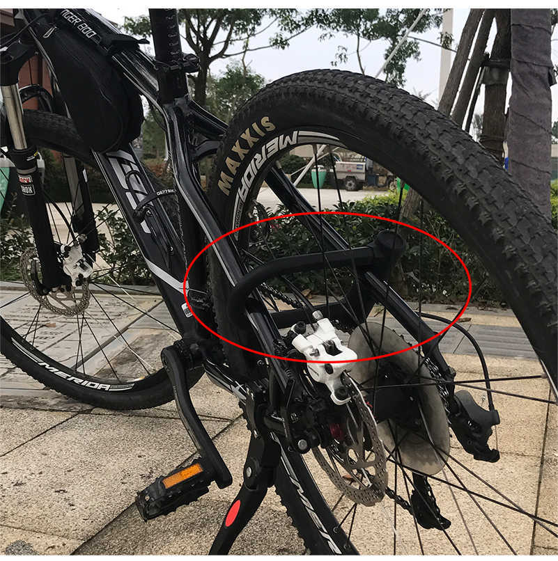 自転車ロック WEST BIKING Bicyc U ロック アンチ tht MTB ロード マウンテン バイク ロック Bicyc アクセサリー U ロック サイクリング スチール セキュリティ バイク ロック HKD230710