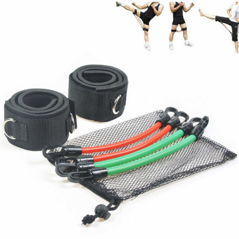 Bandes de résistance Taekwondo Trainer Leg Resistance Trainer Sangle de traction Force réglable Équipement d'exercice de fitness pour le football et le basket-ball HKD230710