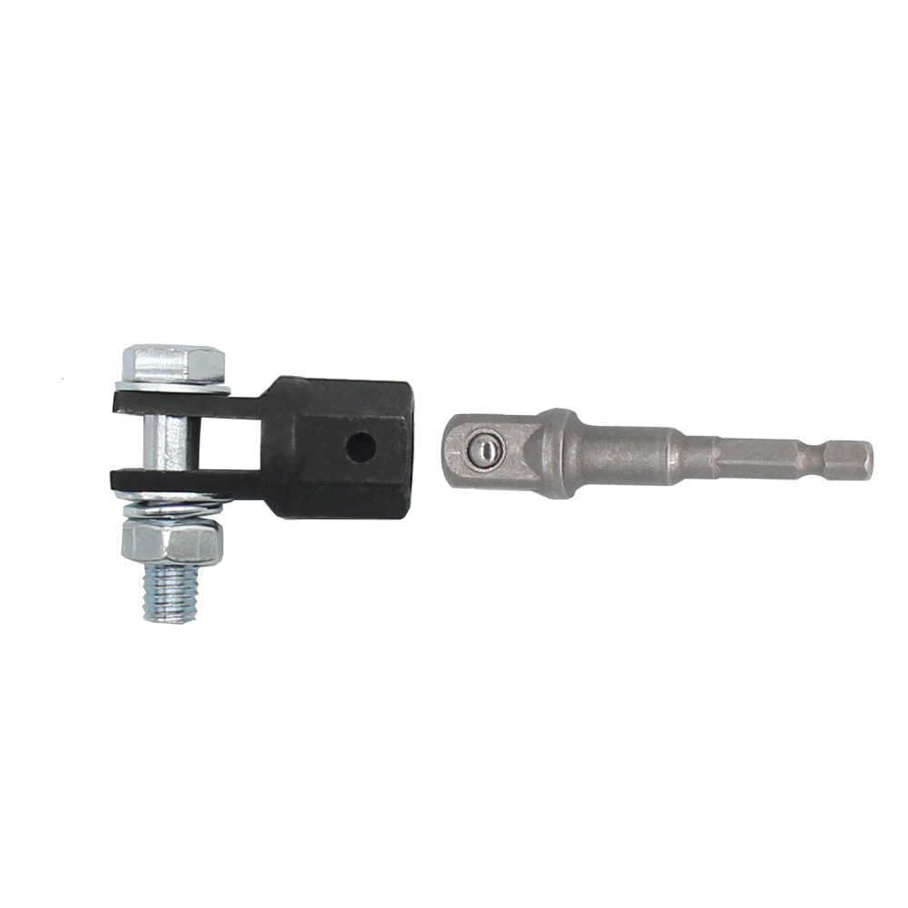 New 1/2 Inch Scissor Jacks Adaptor Drive Impact Wrench Adapter Tool Jack Shear Chrome Vanadium Steel Adapter Steel Ball Joint Rod