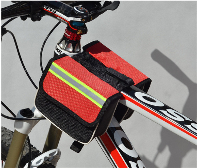 17 pouces sac de selle de vélo sac de vélo porte-bagages de vélo sac de selle sac à bandoulière sacoche pour ordinateur portable porte-bagages sac de vélo accessoires de cyclisme professionnels 3 en 1