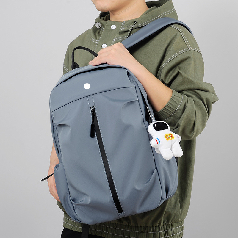 Lu Simple Nylon Tudents Campus Campus Outdoor Bags Teenager High Matter Brackback Корейская тенденция с сумкой для ноутбука рюкзаков