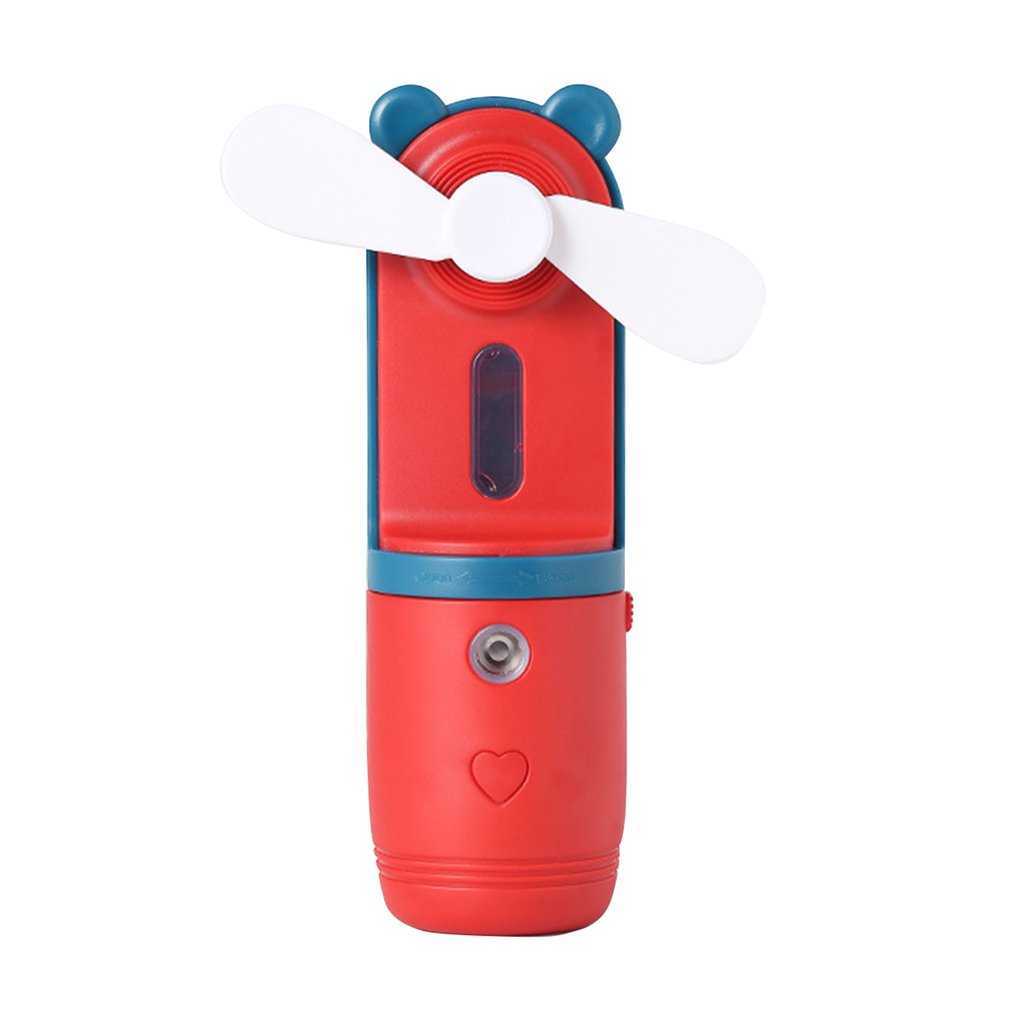 Electric Fans Cameras Water Spray Fan Portable Water Spray Mist Fan Electric USB Handheld Mini Fan Cooling Air Conditioner Humidifier For Outdoor