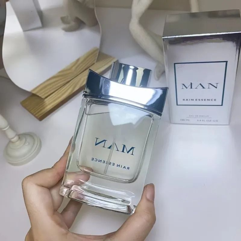 Luxury Brand Men Rain Essence Perfume 100ML Charming Smell Long Time Leaving Gentleman Fragrance High Quality Cologne Fast Ship