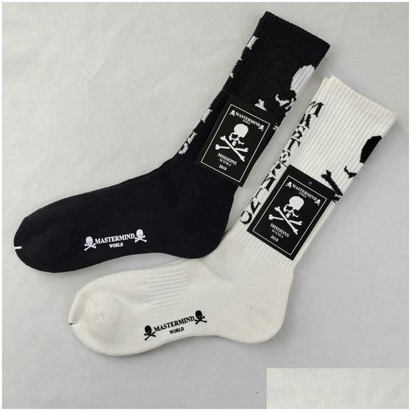 Men's Socks Mens Sold by japan Mmj Cotton Mastermind Black and White Womens Towel Bottom Sports Wz22mens Mensmens Drop D Dhcp6