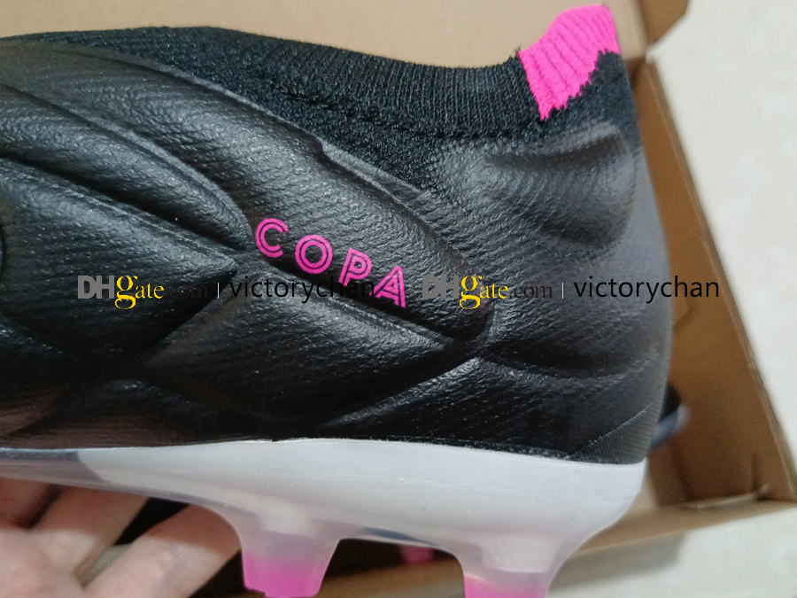 Hediye Çantası Kalitesi Futbol Botları Copa Pure Fg Lacess Futbol Keliniyor Erkekler Firma Firma Sınırlı Edition Deri Açık Hava Eğitim Futbol Ayakkabıları Botas De Futbol Us 6.5-11