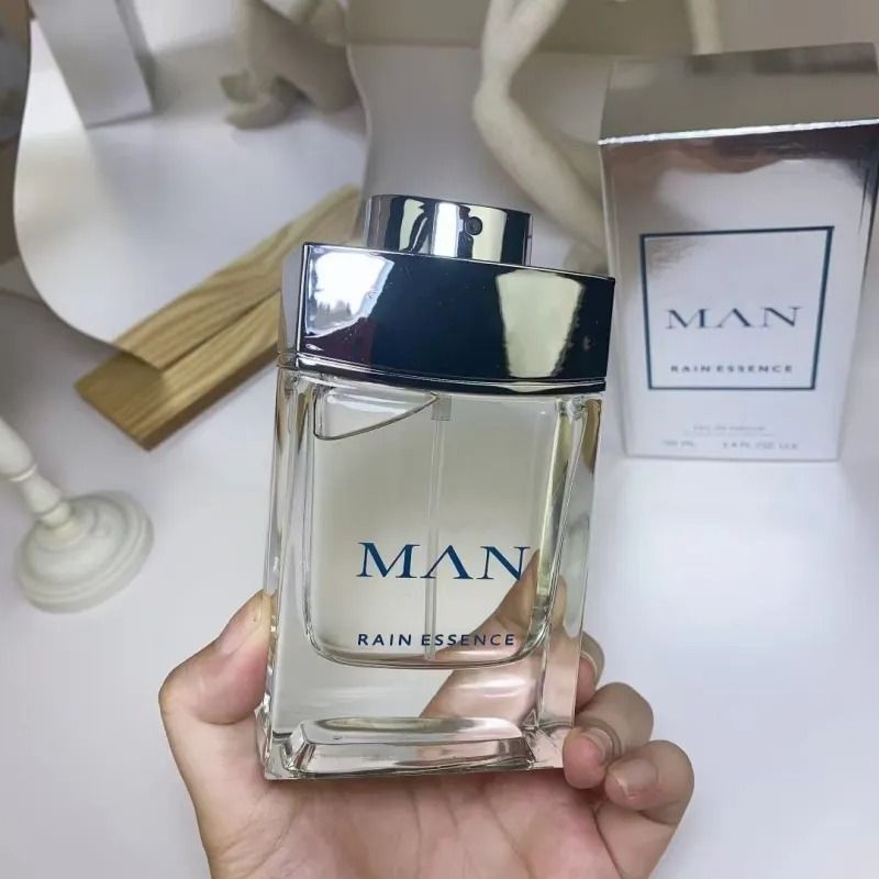 Luxury Brand Men Rain Essence Perfume 100ML Charming Smell Long Time Leaving Gentleman Fragrance High Quality Cologne Fast Ship