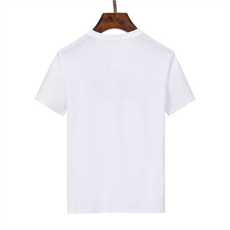 Cotton-induced short-sleeved T-shirt men's round neck leisure printing half-sleeve teenagers feel heavy and cool.25.55