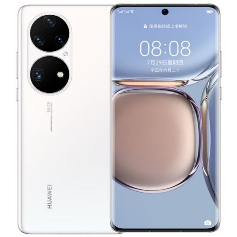 in magazzino originale huawei p50 pro 4g smart phone 6.6 '' oled 120hz fhd + 2700x1228 schermo 4360mah batteria 50mp fotocamera principale otg nfc