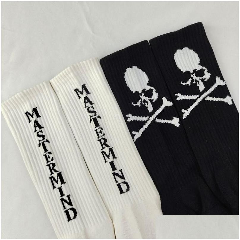 Men's Socks Mens Sold by japan Mmj Cotton Mastermind Black and White Womens Towel Bottom Sports Wz22mens Mensmens Drop D Dhcp6