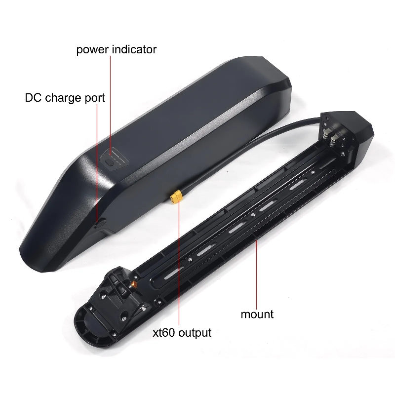 Side Release Ebike Batteri 52V 20Ah 48V W/ Samsung 21700 Batterier för Himiway E-cykel Ariel Rider Kepler Elcykel 1500W 1000W 750W 500W Bafang Motor