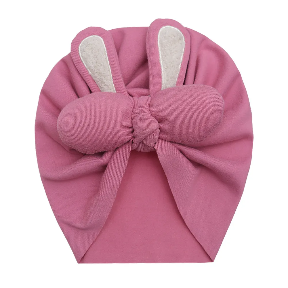 Bambini Kid Warm Soft Plush Cartoon Rabbit ear Hat Paraorecchie Cute Girl Boy Cappelli invernali Baby Birthday Party Costume Fancy Dress Hat