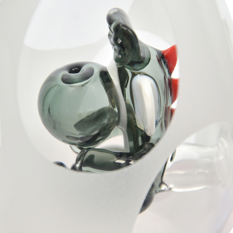 Yoshi Egg Dab Rig con fori stenopeici Perc. Giunto da 14,5 mm