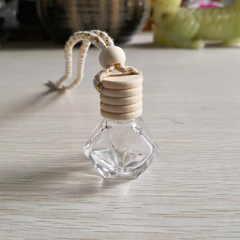 Bouteille de parfum de voiture Citrouille Pendentif suspendu Ornement Bouteille de distributeur de parfum vide