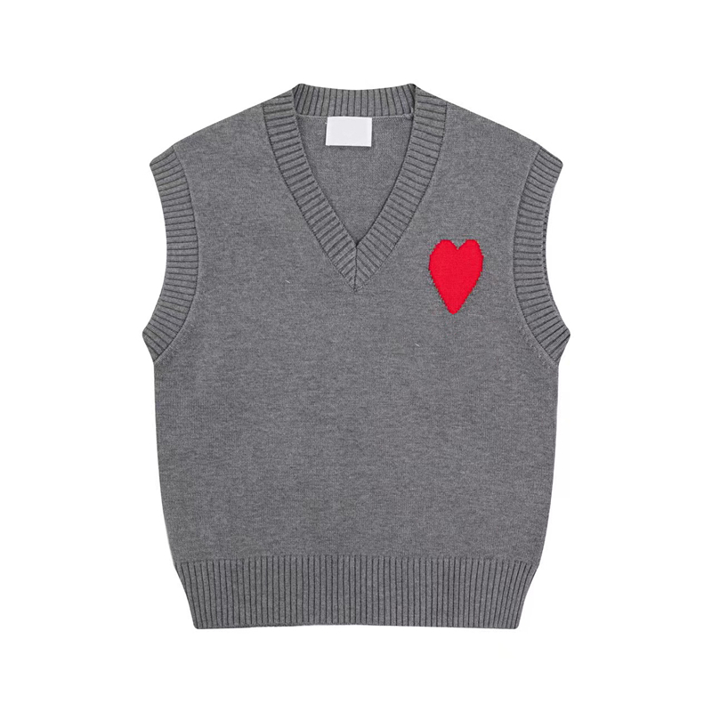 Designer Femmes Pull Réservoirs Mode Gilet Top Col V Coloré Lettre D'amour Impression Printemps Automne Collège Style Polyvalent Simple Hommes Sweat À Capuche Tankku39