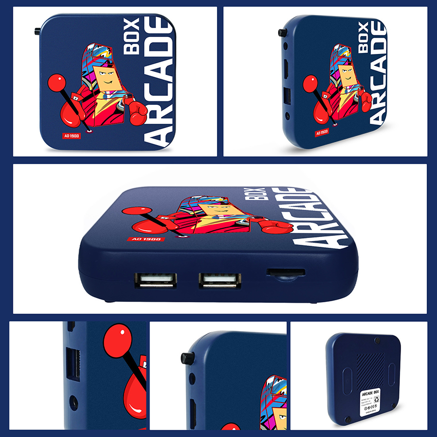 Giocatori di giochi portatili Top Console videogiochi Arcade Box PS1/NDS/N64/Naomi Mini console retrò da 64 GB Display HD 4K su TV Retro 33000 giochi integrati