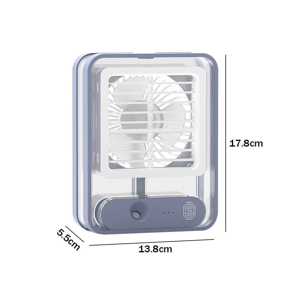 Elektrische Ventilatoren, Kameras, Desktop-elektrischer Ventilator, Wassernebelhersteller, elektrischer Studentenventilator, multifunktional, langlebig, verstellbar, für Büro, Schlafzimmer, Schule