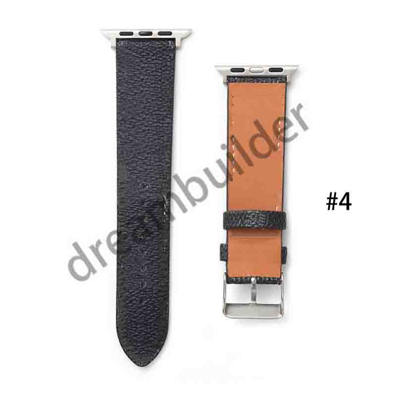 Horlogebanden Horlogeband Band 38mm 40mm 41mm 42MM 44mm 45MM 49mm voor iwatch 2 3 4 5 6 7 bands Leren Bandjes Armband Mode Bandjes horlogeband