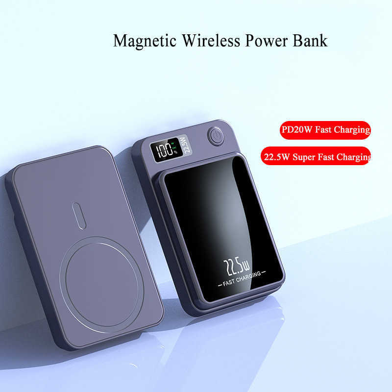 20000mAh Power Bank Magnetic Charger Power Bank 22.5W شحن سريع حزمة بطارية خارجية محمولة لـ iPhone 12 13 14 L230712