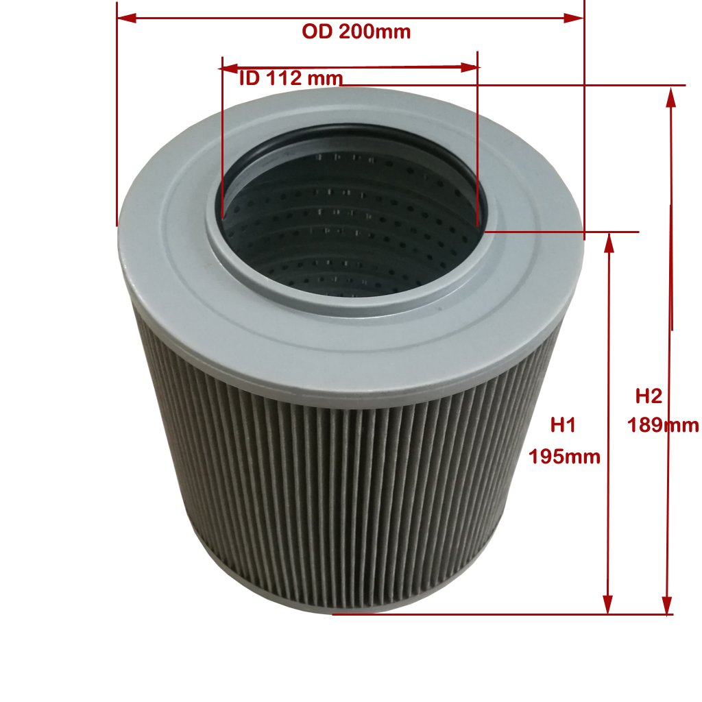 Oil Tank Suction Filter 400408-00048 2471-9404A Fit DX300LC DX340LC Excavator