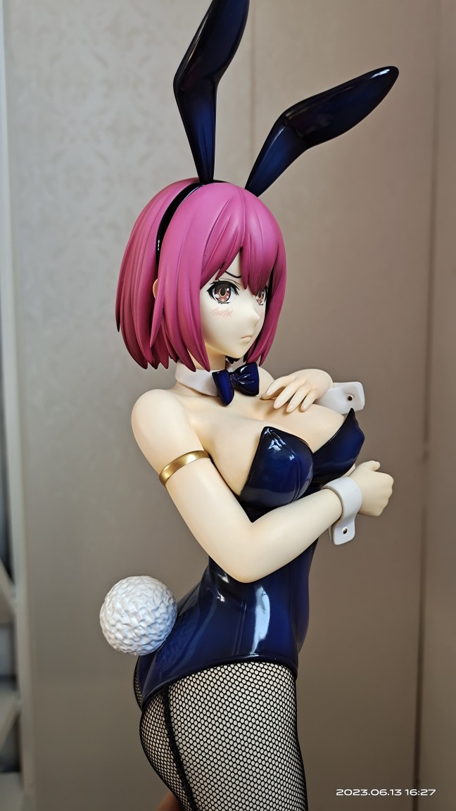 Киноигры оригинальные объемные B-стиль Bree Food Wars! Shokugeki no soma hisako arato bunny ver ver pvc -фигура сбора модели модель кукла