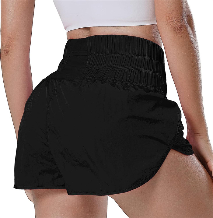 lu Women Yoga Shorts Outfits High Waist Sportswear Exercise Wear Short Pants Girls Running Elastic