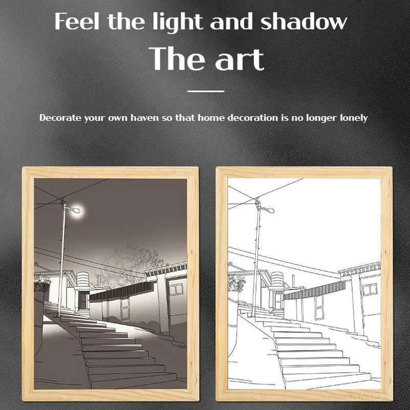 Skiss Ljus Dekorativ Målning Hög Skönhet Ljus Målning Modern Målning Affischer Väggkonst Bild För Vardagsrum Heminredning L230704