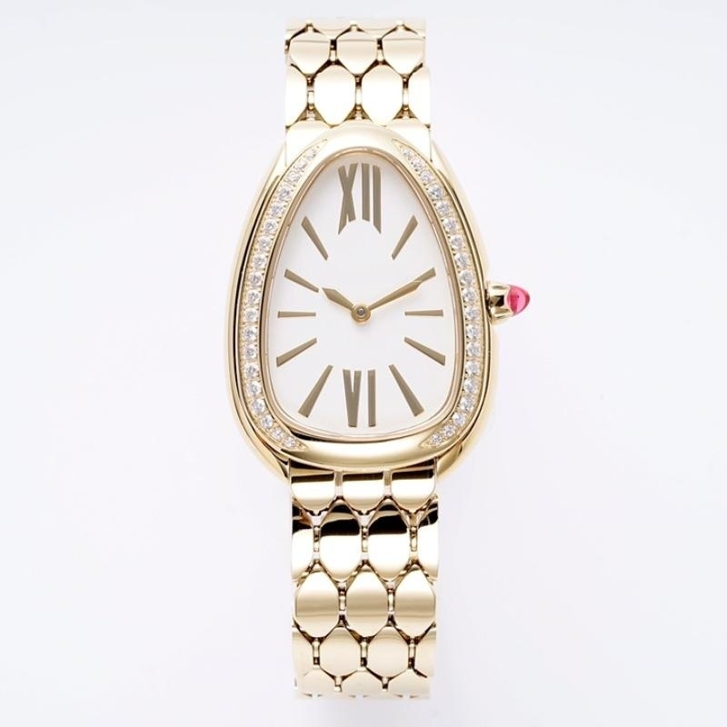 Ladies Luxury Fashion Diamond Roman Multicolor Stainless Steel Watch Hot Selling Style