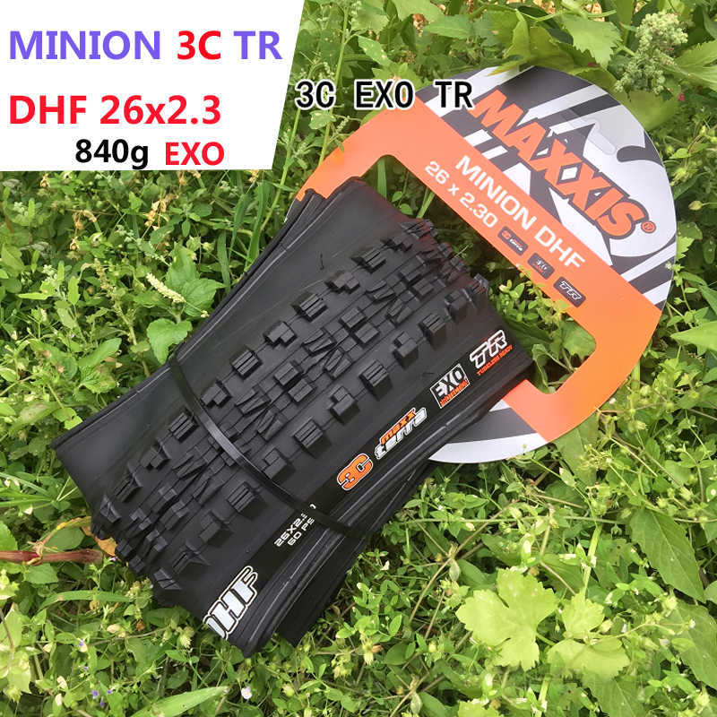 Fahrradreifen MAXXIS MINION DHR/DHF Tubeless TR EXO Fahrradreifen 26X2,2/2,35/2,4 27,5*2,4/29x2,2/2,35/2,5 AM/DH MTB Fahrradreifen Faltreifen 29er HKD230712